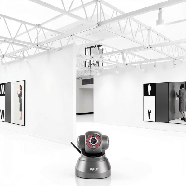 Pyle Wireless IP Camera HD 1080p Security Motion Detection-3