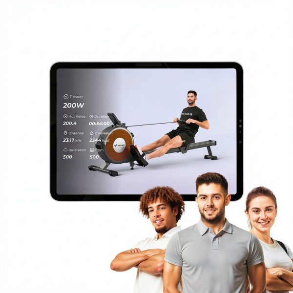 MERACH Q1S Magnetic Rowing Machine Quiet Resistance 350lb-7