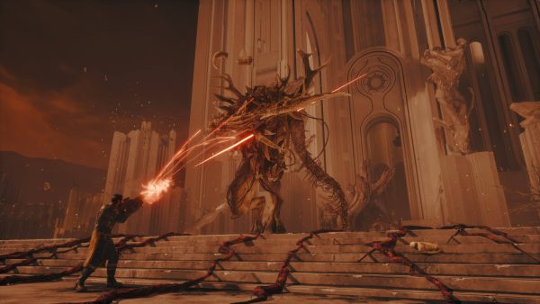 SAROS PS5 Action Game Cinematic Combat Story-7