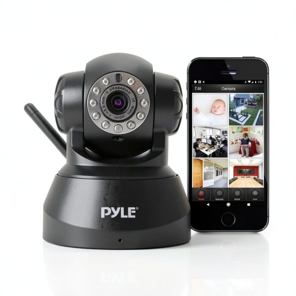 Pyle Wireless IP Camera HD 1080p Security Motion Detection-0
