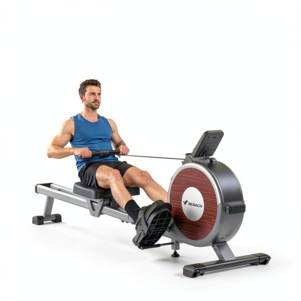 MERACH Q1S Magnetic Rowing Machine Quiet Resistance 350lb-3