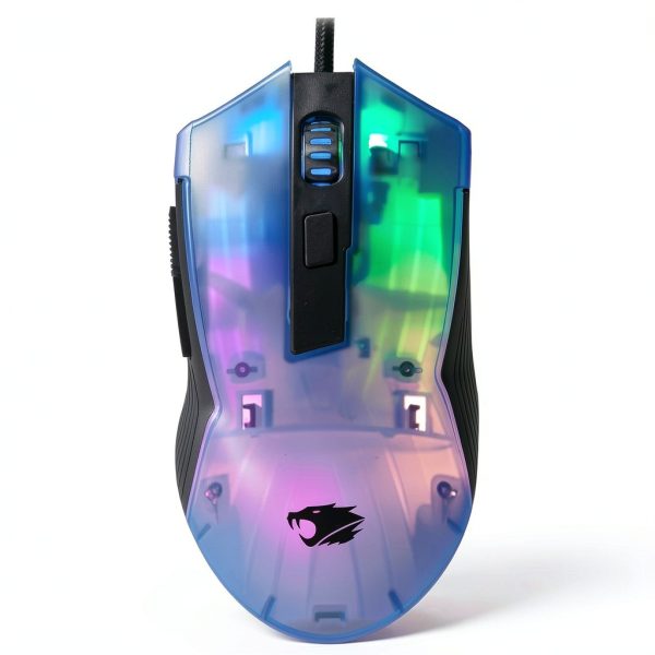 iBUYPOWER Chimera KM7 RGB Keyboard & Optical Mouse Bundle Black-5